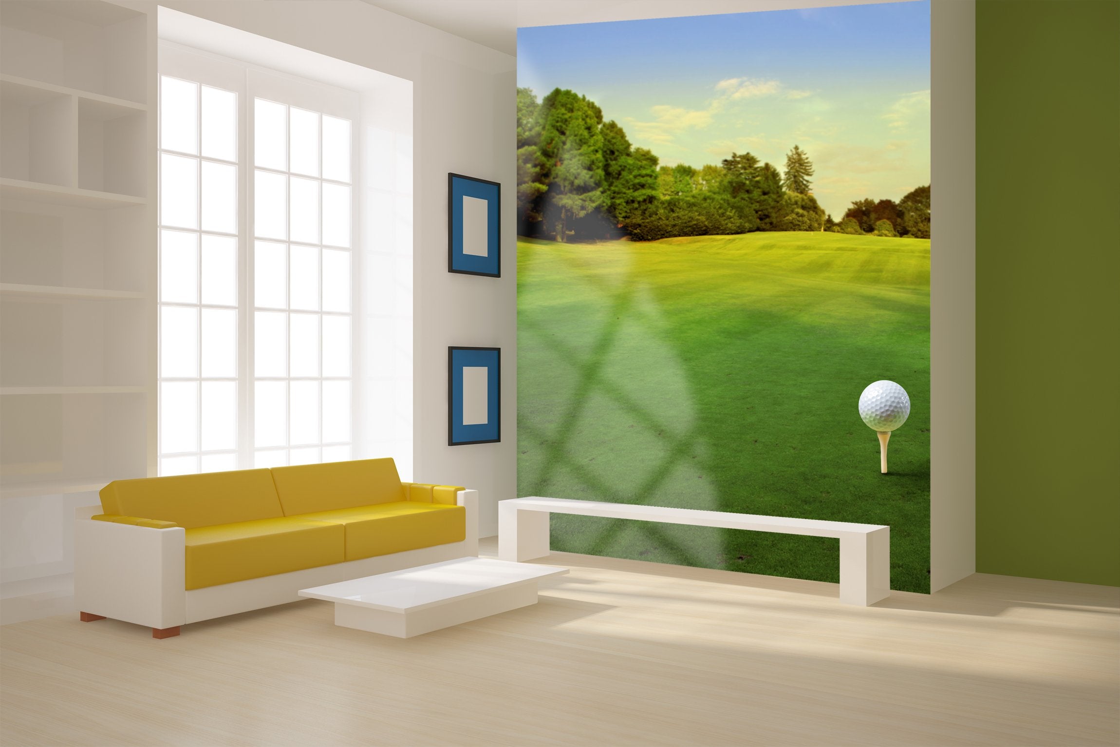 PVC Fototapete Golf - ECO Wandbild Selbstklebende Tapete - 3D Vinyl Wandsticker XXL  SW175