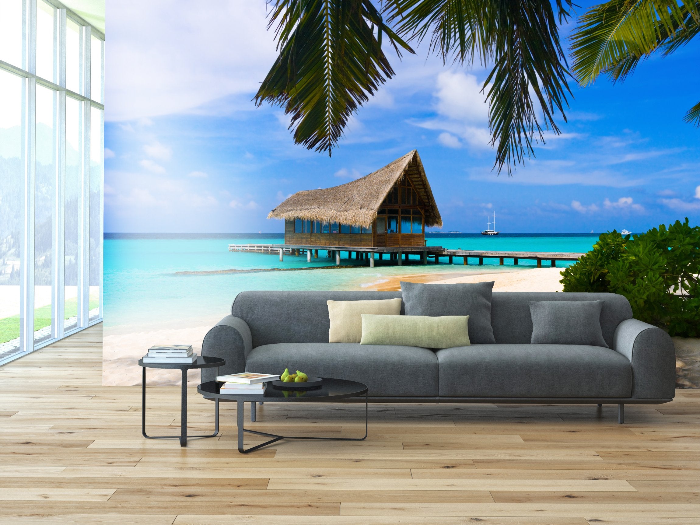 PVC Fototapete Nature - ECO Wandbild Selbstklebende Tapete - 3D Vinyl Wandsticker XXL  SW244