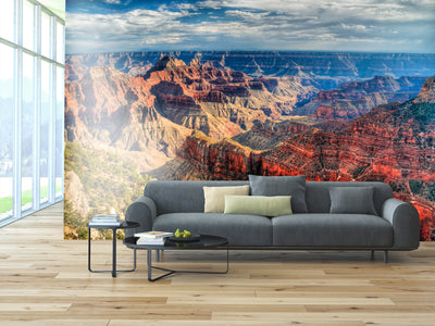 PVC Fototapete Grand Canyon – ECO Wandbild Selbstklebende Tapete – 3D Vinyl Wandsticker XXL  SW181 - life-decor.de