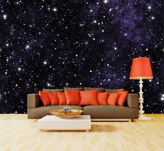 PVC Fototapete Stars – ECO Wandbild Selbstklebende Tapete – 3D Vinyl Wandsticker XXL  SW305 - life-decor.de