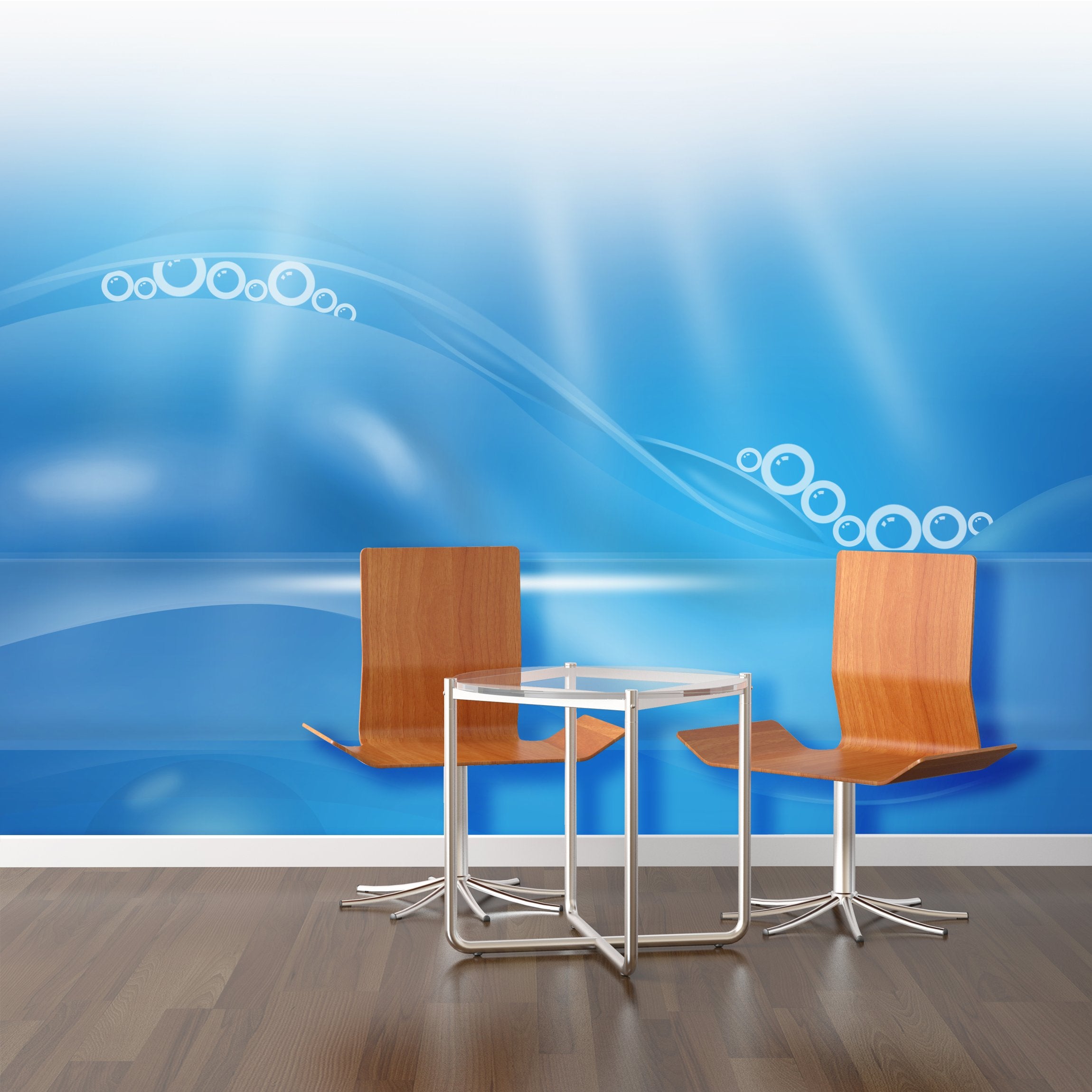 PVC Fototapete Aqua – ECO Wandbild Selbstklebende Tapete – 3D Vinyl Wandsticker XXL  SW278 - life-decor.de