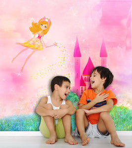 PVC Fototapete Magic Fairy Tale – ECO Wandbild Selbstklebende Tapete – 3D Vinyl Wandsticker XXL  SW165 - life-decor.de