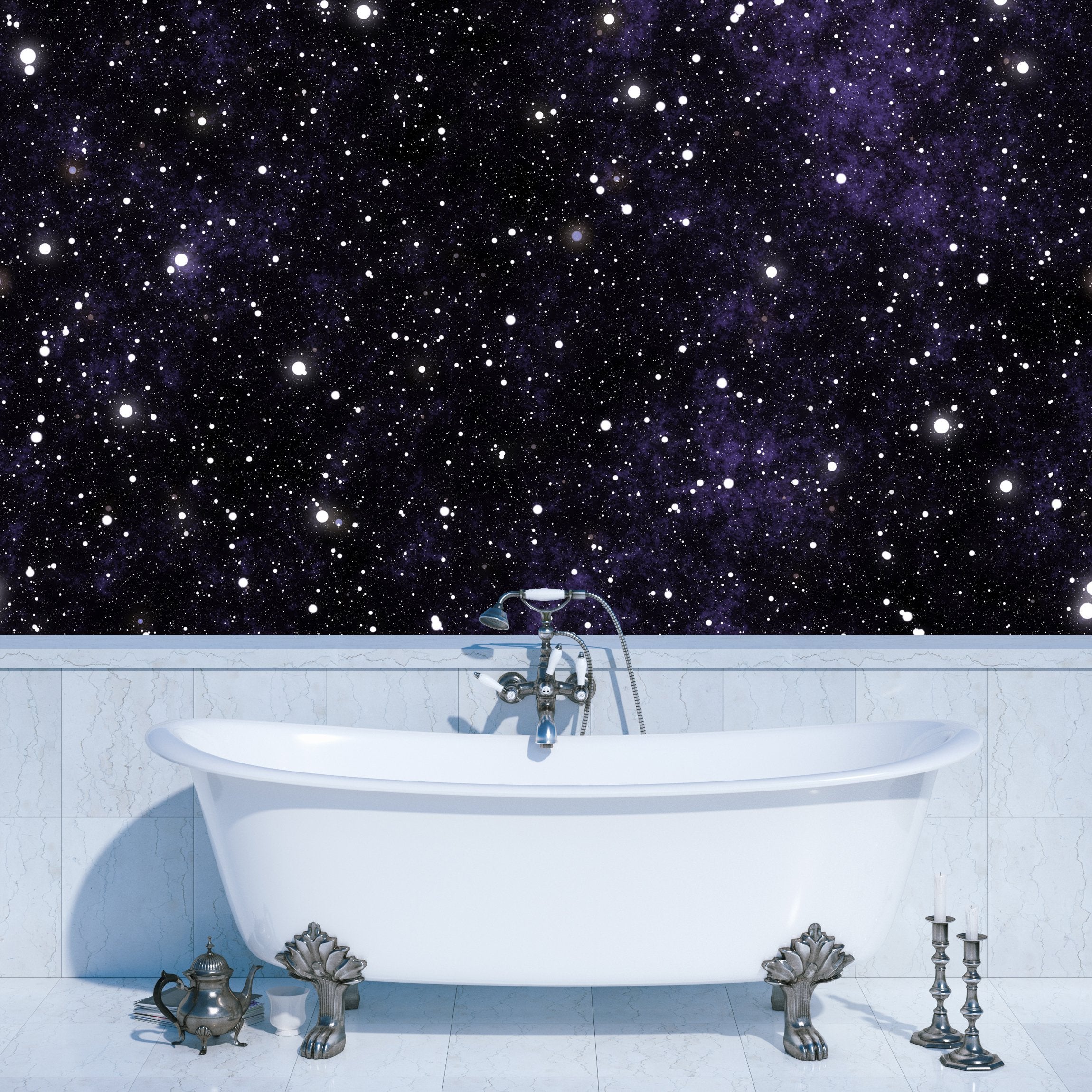 PVC Fototapete Stars - ECO Wandbild Selbstklebende Tapete - 3D Vinyl Wandsticker XXL  SW305