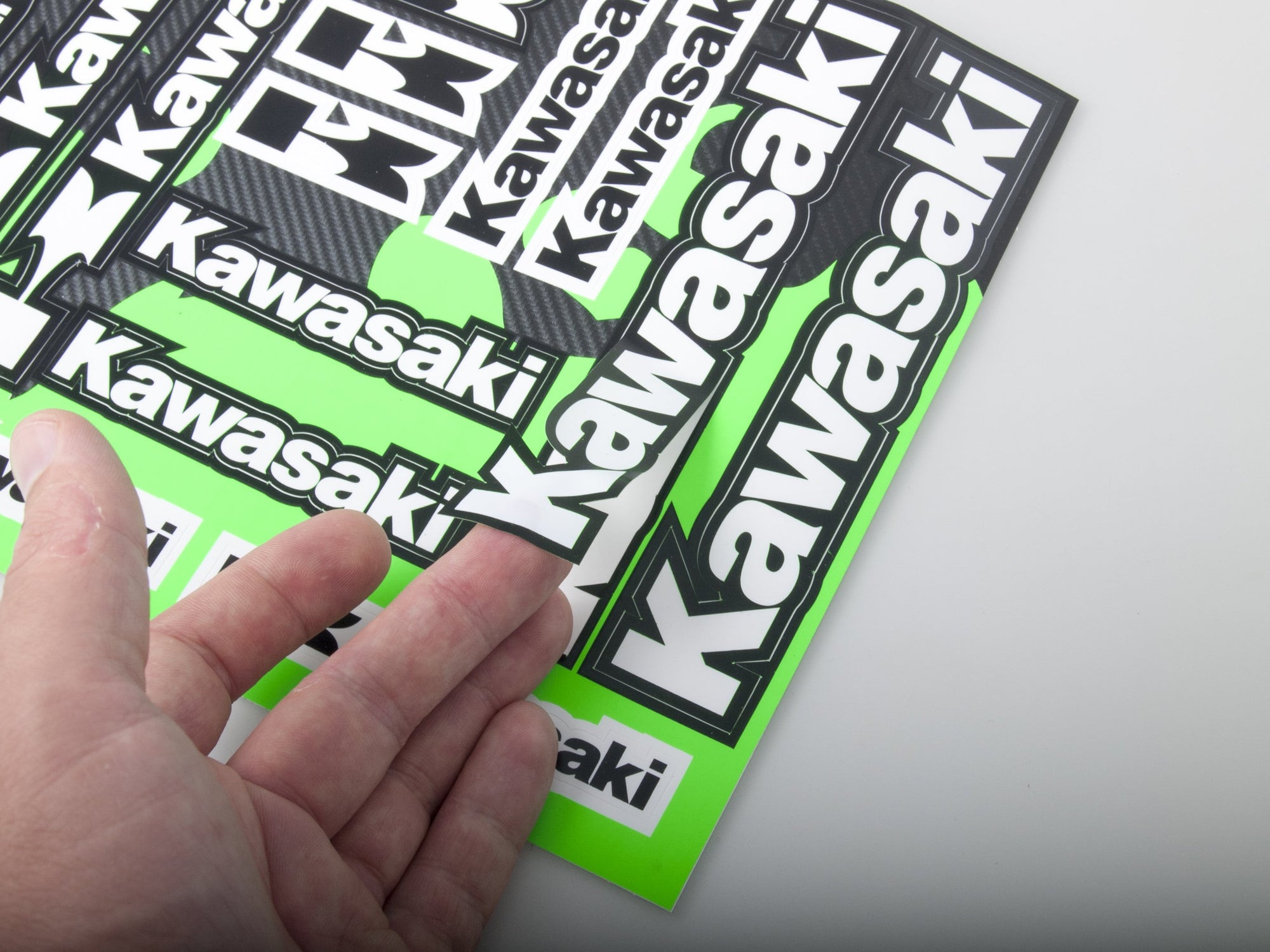 Kawasaki aufkleber für motoren - life-decor.de