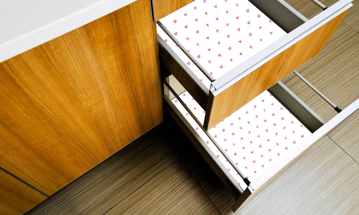 selbstklebende Folie für Möbel- kleine Herzen PAT048 - möbel selbstklebende folie