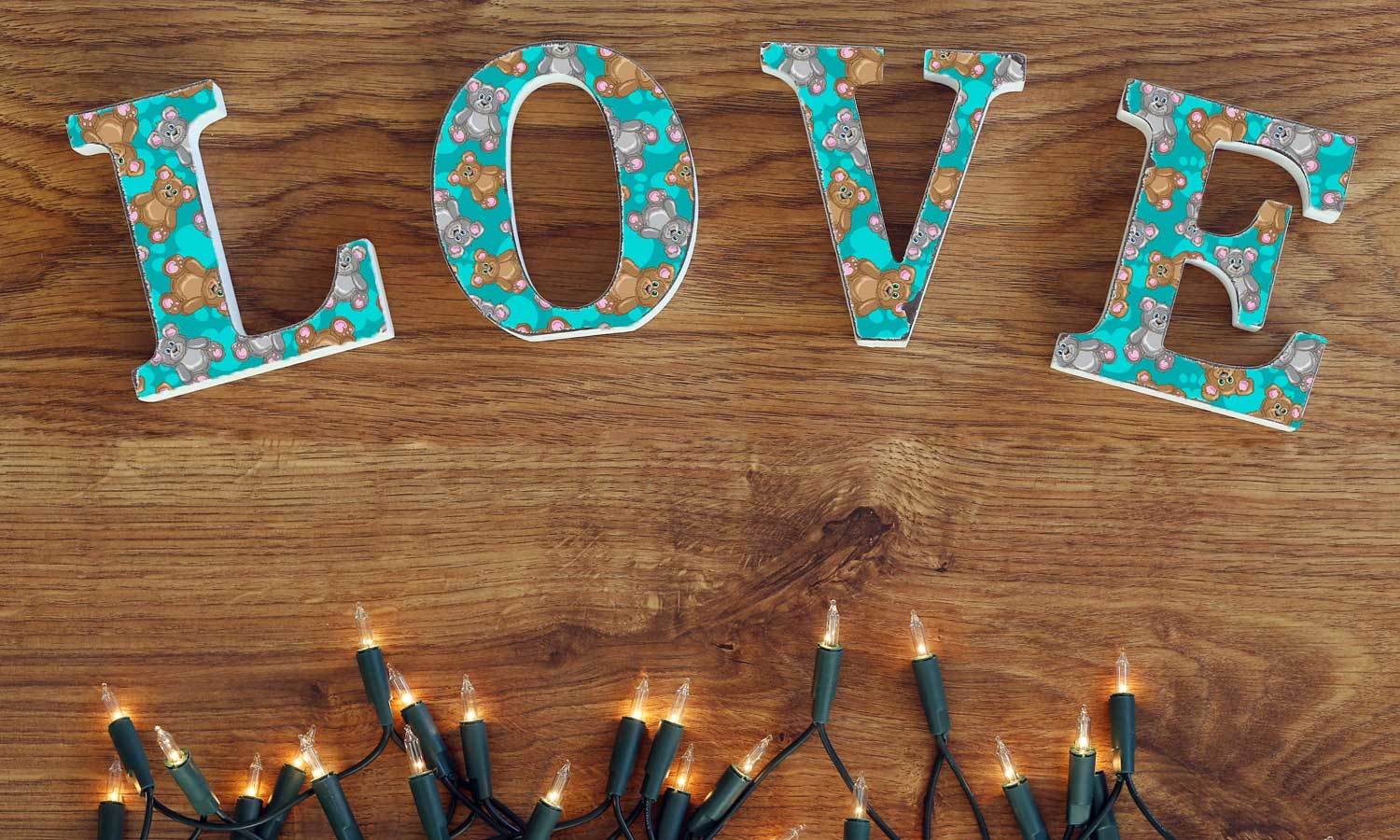 selbstklebende Folie für Möbel- Bär PAT081 - life-decor.de