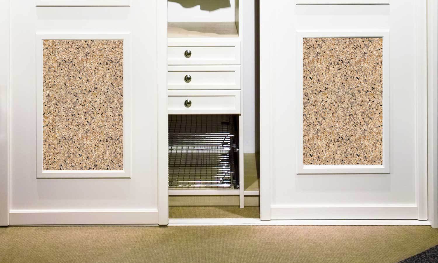 selbstklebende Folie für Möbel- Granitbeige PAT028 - klebefolie für tisch