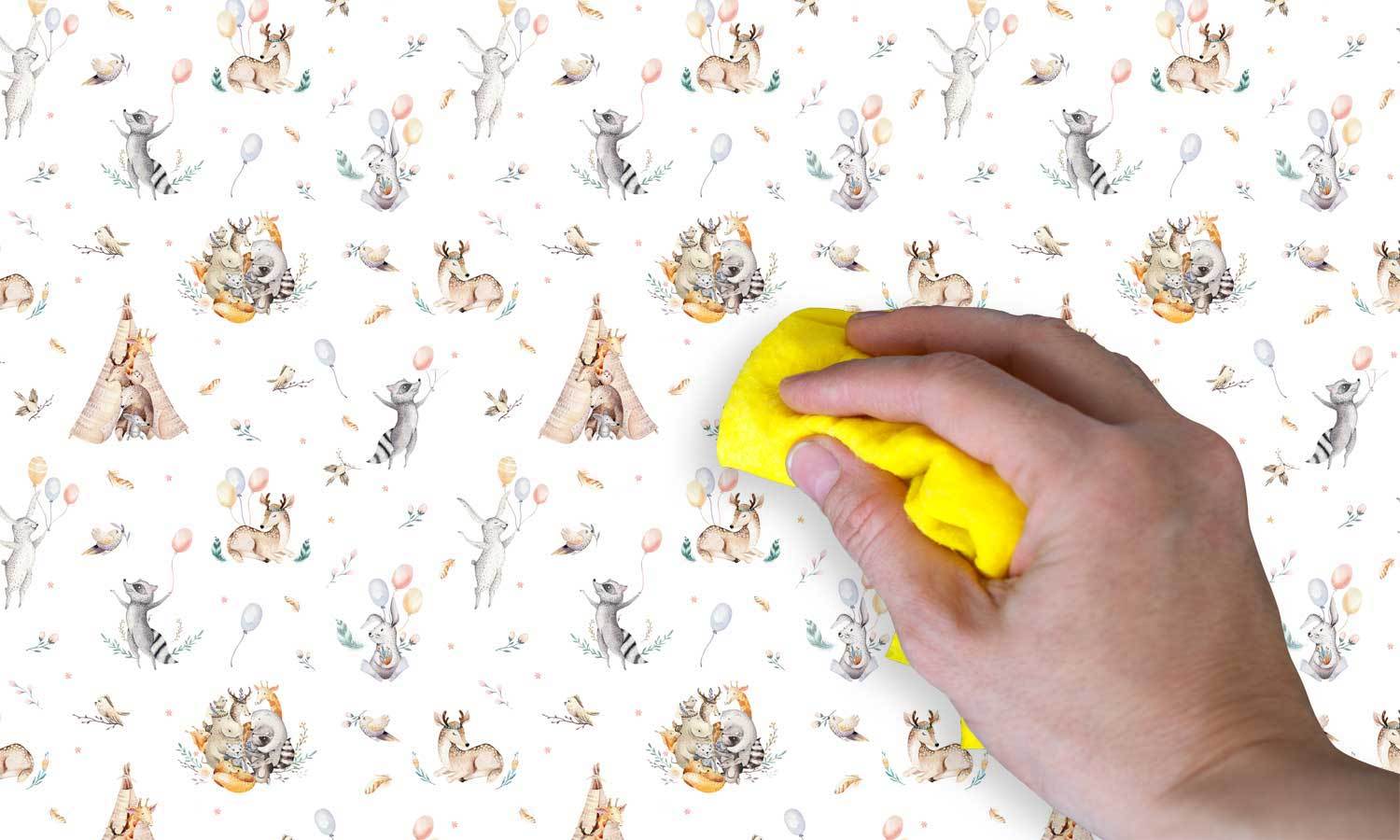 selbstklebende Folie für Möbel- süße Tiere PAT078 - life-decor.de