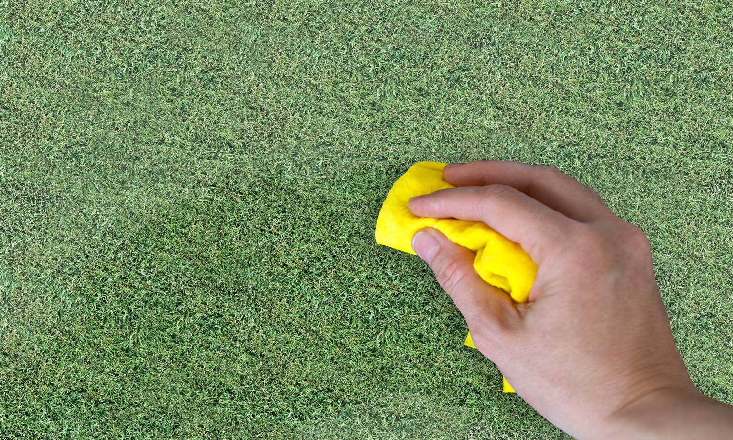 Selbstklebende folie für schränke - Wasserdichte Klebefolie für Möbel, Schrank, Tisch, Tür - UV-beständig & robust- grünes Gras PAT071