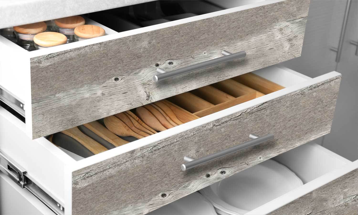 selbstklebende Folie für Möbel- altes Holz PAT076 - life-decor.de