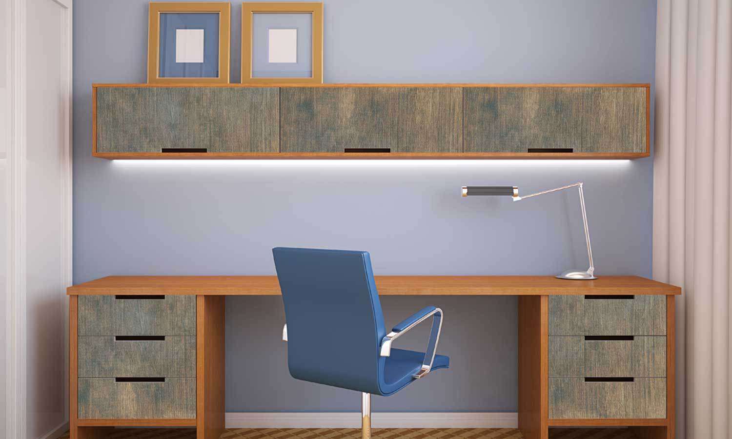 Folie selbstklebend für möbel, selbstklebend - Wasserdichte Klebefolie für Möbel, Schrank, Tisch, Tür - UV-beständig & robust- grauer Baum PAT012
