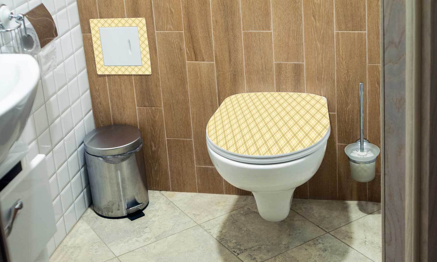 selbstklebende Folie für Möbel- Kariert PAT039 - klebefolie für küchenmöbel