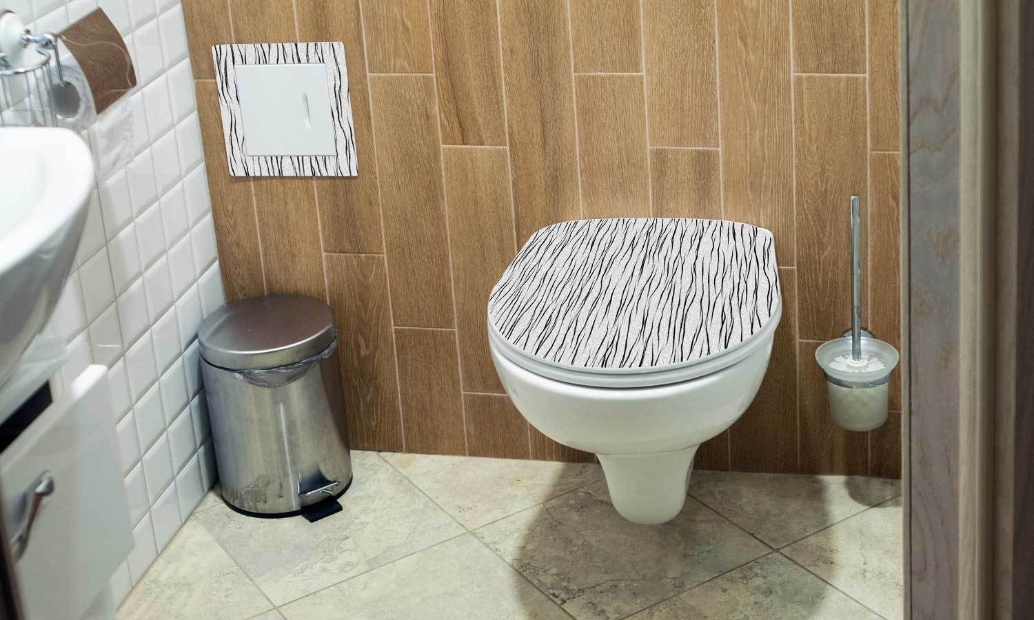 Klebefolie möbel - Wasserdichte Klebefolie für Möbel, Schrank, Tisch, Tür - UV-beständig & robust-weißer Tiger PAT062