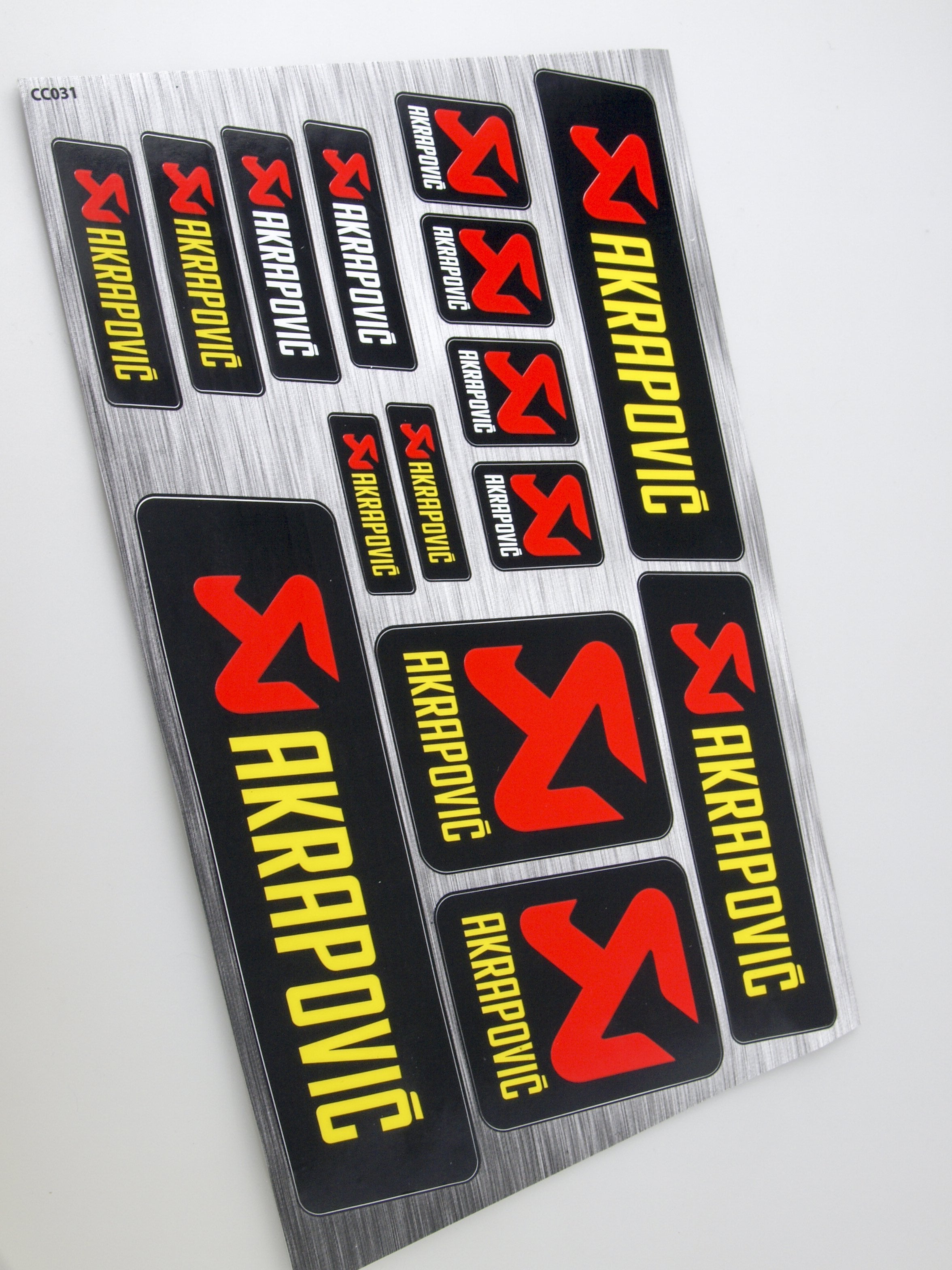 Akrapovic aufkleber für motoren CC031 - life-decor.de