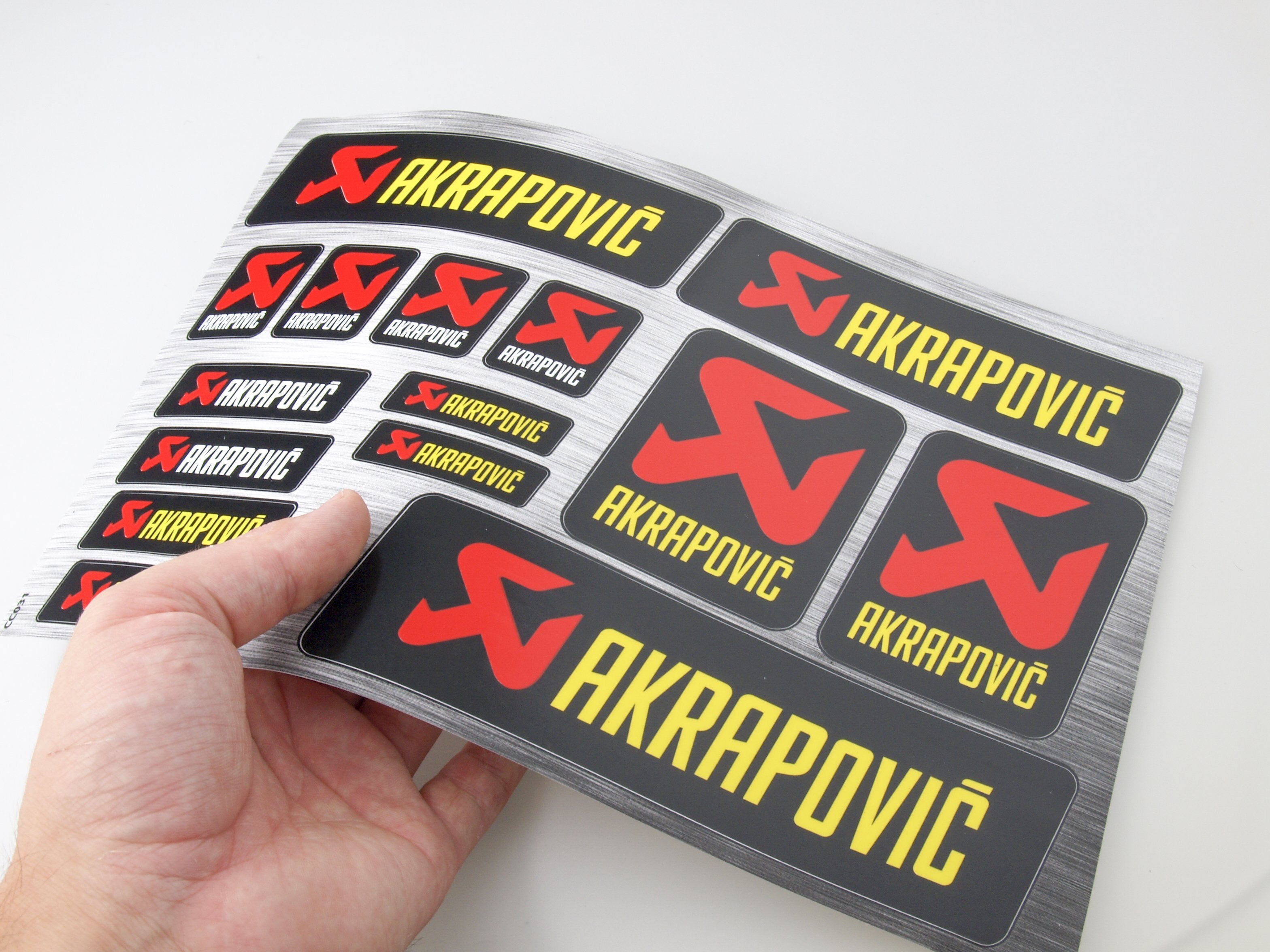 Akrapovic aufkleber für motoren CC031 - life-decor.de