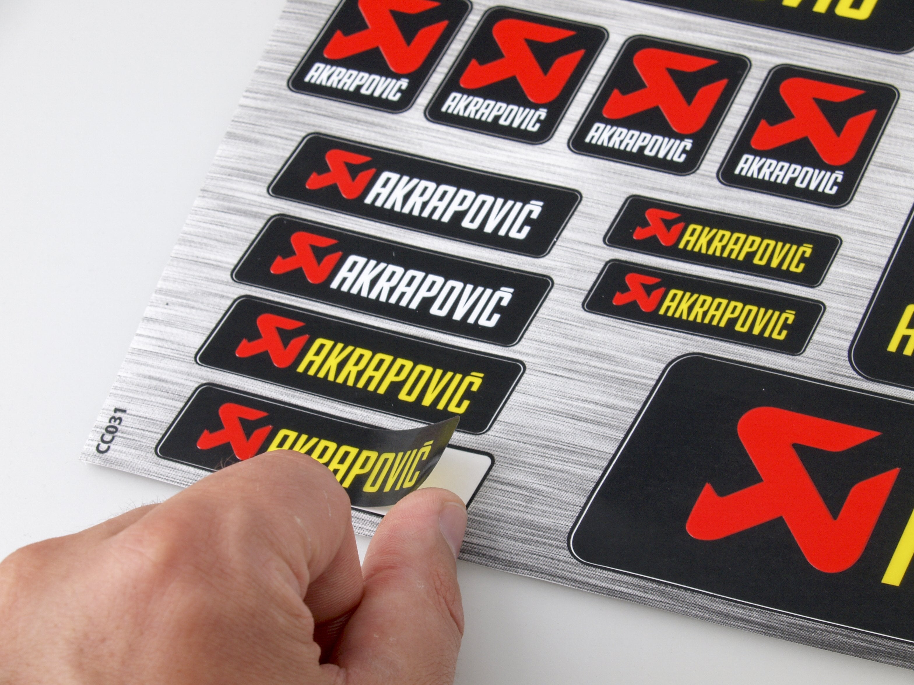 Akrapovic aufkleber für motoren CC031 - life-decor.de