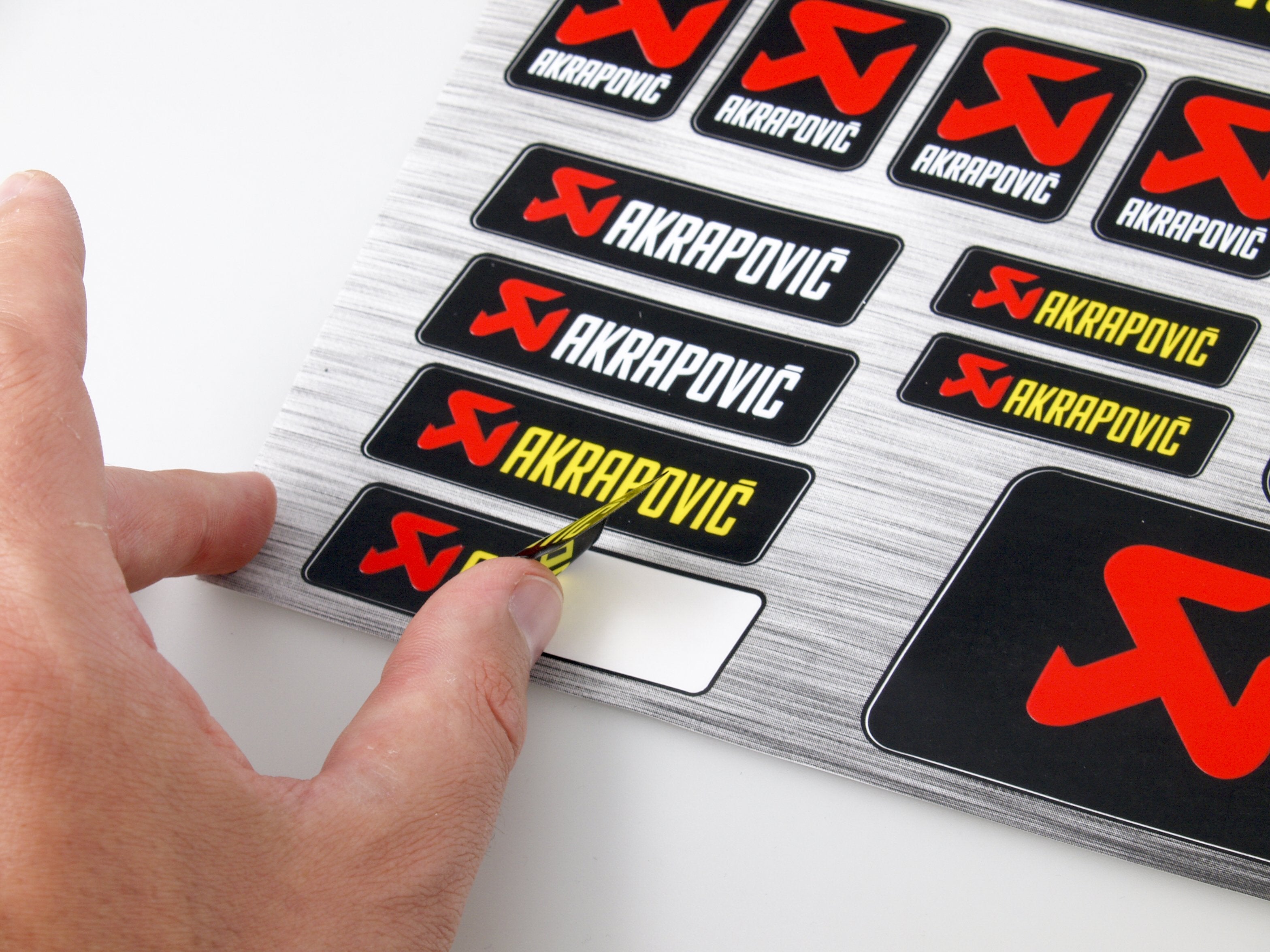 Akrapovic aufkleber für motoren CC031 - life-decor.de