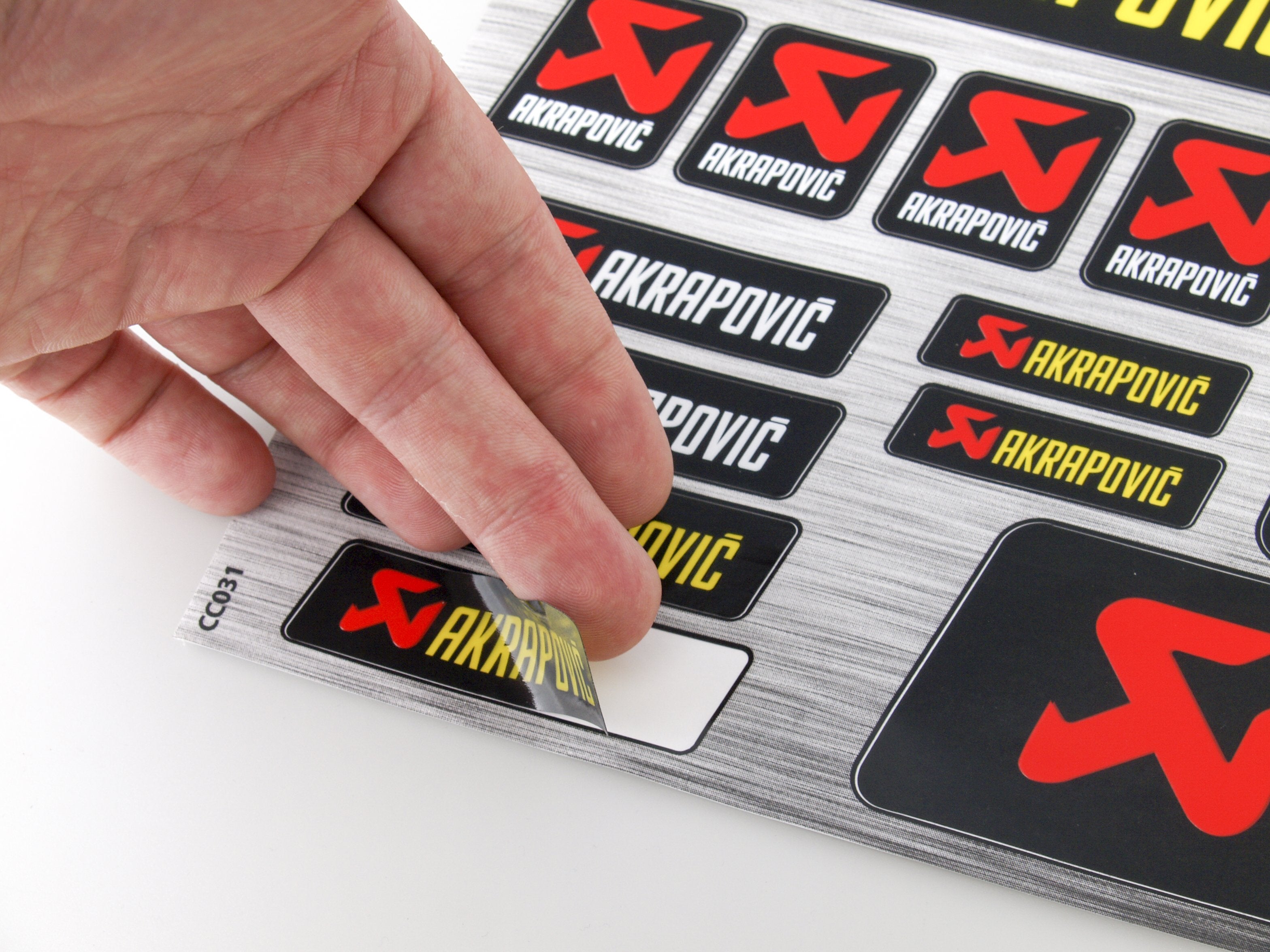 Akrapovic aufkleber für motoren CC031 - life-decor.de