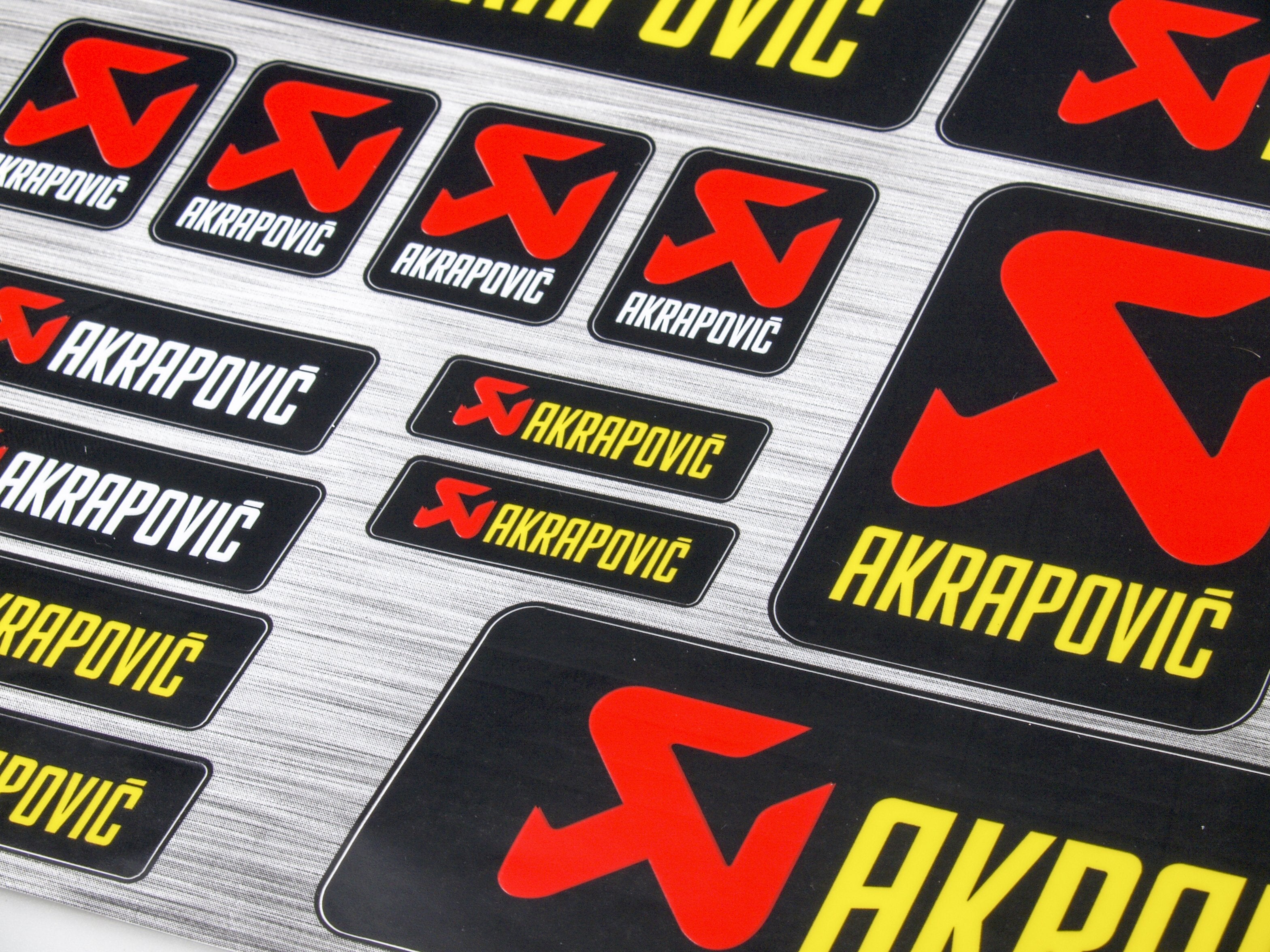 Akrapovic aufkleber für motoren CC031 - life-decor.de