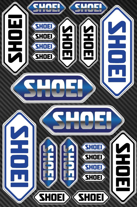 Shoei  aufkleber für motoren - life-decor.de