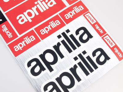 Aprilia aufkleber für motoren - life-decor.de