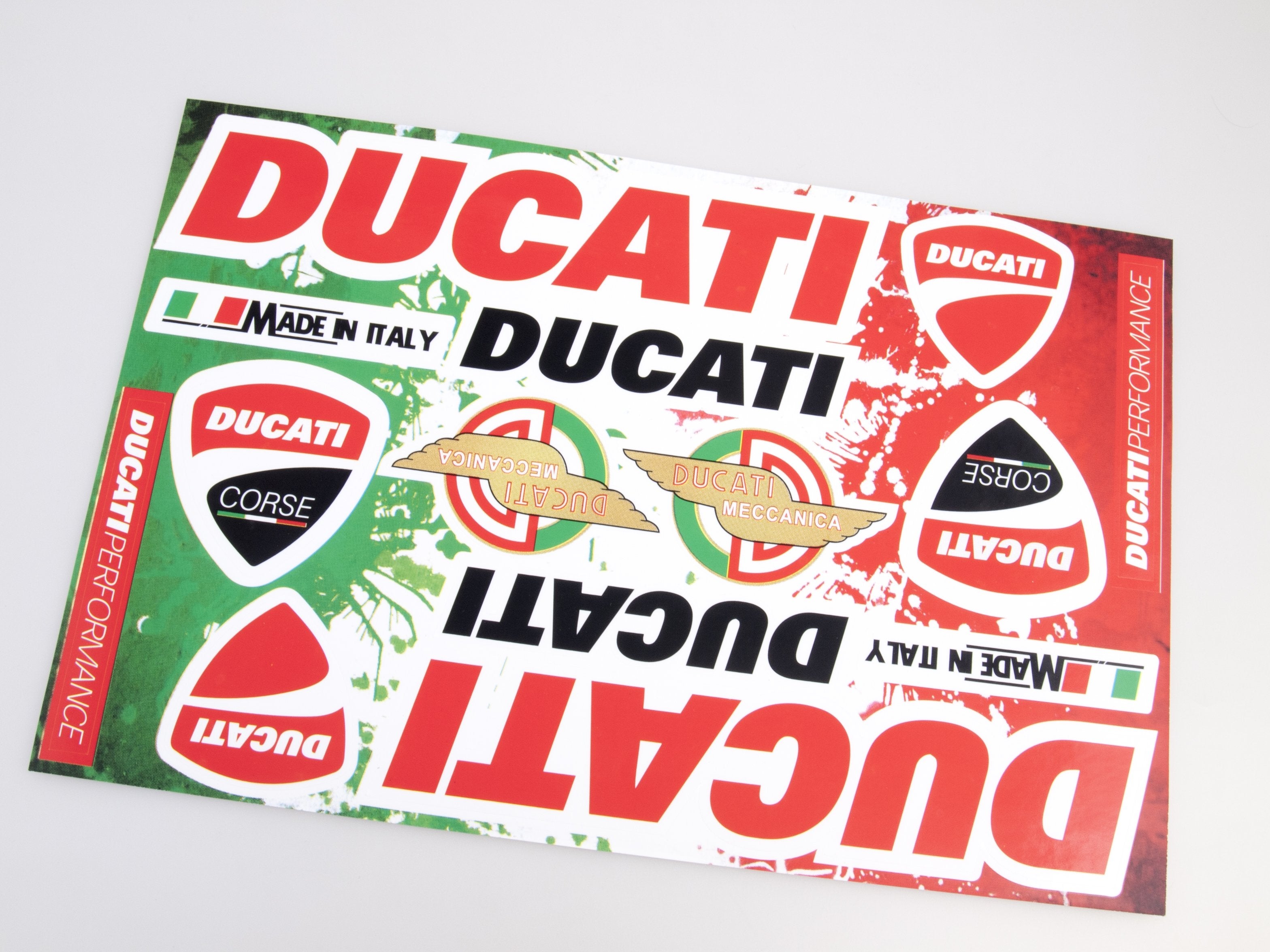 Ducati aufkleber für motoren - life-decor.de