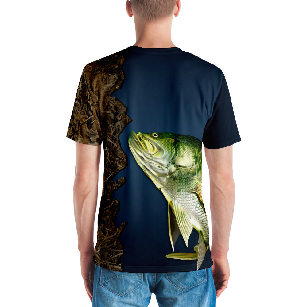 Crappie 3D-Druckmenschen T-Shirt coole Sommermode Unisex Kurzarm T-Shirt Casual Tee Tops