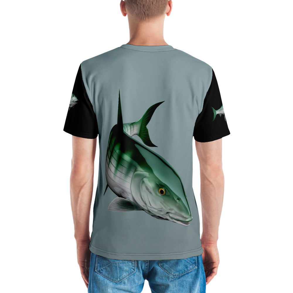 Knochenfisch 3D-Druckmenschen T-Shirt coole Sommermode Unisex Kurzarm T-Shirt Casual Tee Tops AA015