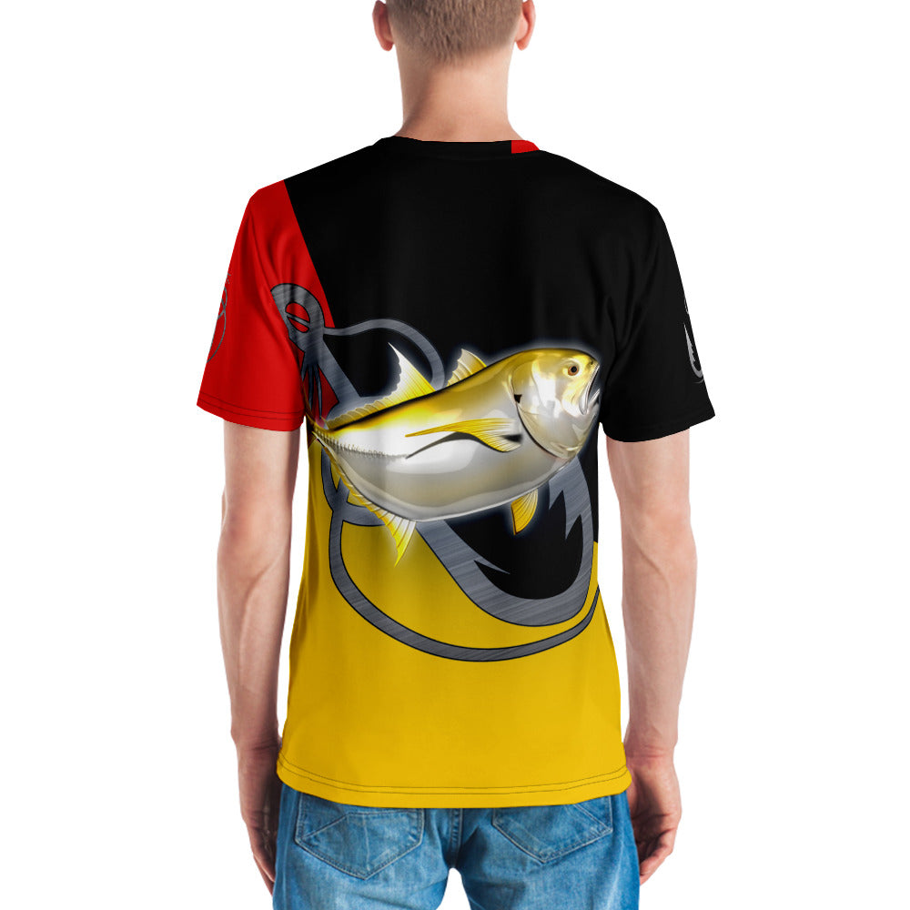 Crevalle-Buchse D-Druckmenschen T-Shirt coole Sommermode Unisex Kurzarm T-Shirt Casual Tee Tops AA019