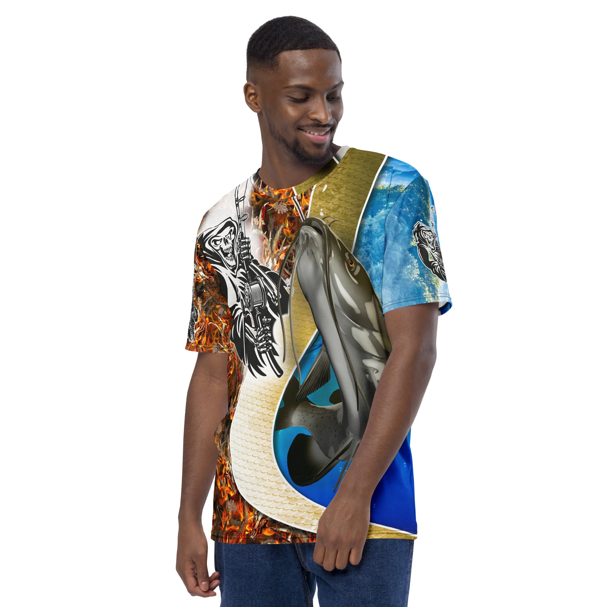 Wels 3D-Druckmenschen T-Shirt coole Sommermode Unisex Kurzarm T-Shirt Casual Tee Tops