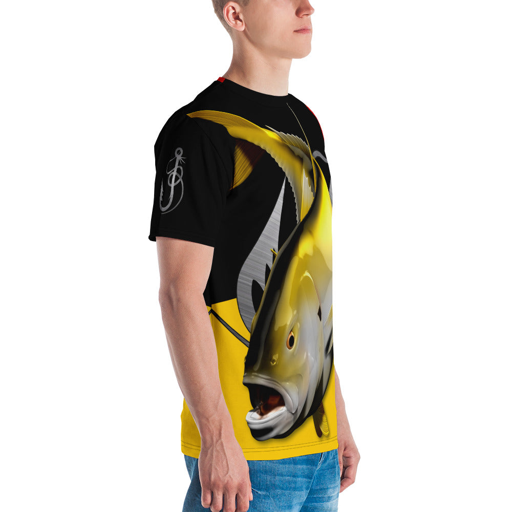 Crevalle-Buchse D-Druckmenschen T-Shirt coole Sommermode Unisex Kurzarm T-Shirt Casual Tee Tops AA019