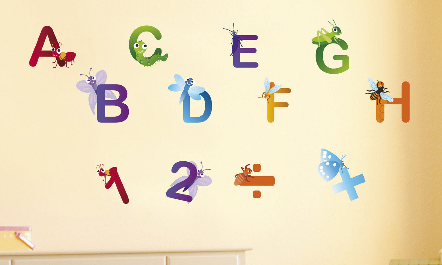 Wandaufkleber Buchstabe - WS024 - life-decor.de