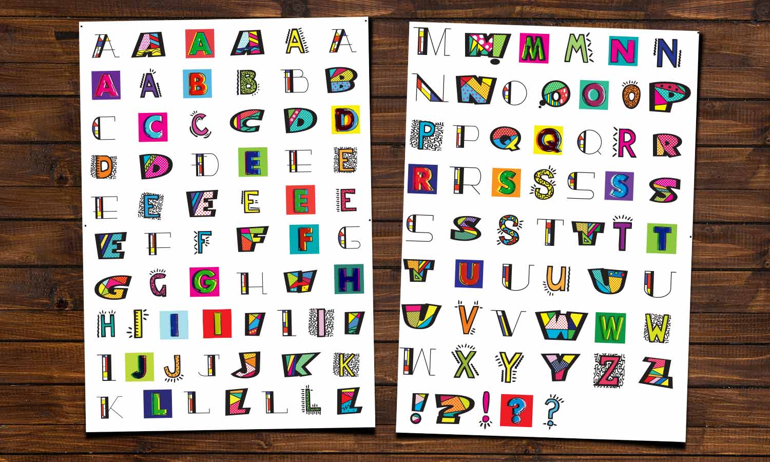 Wandaufkleber Buchstabe - WS075 - life-decor.de