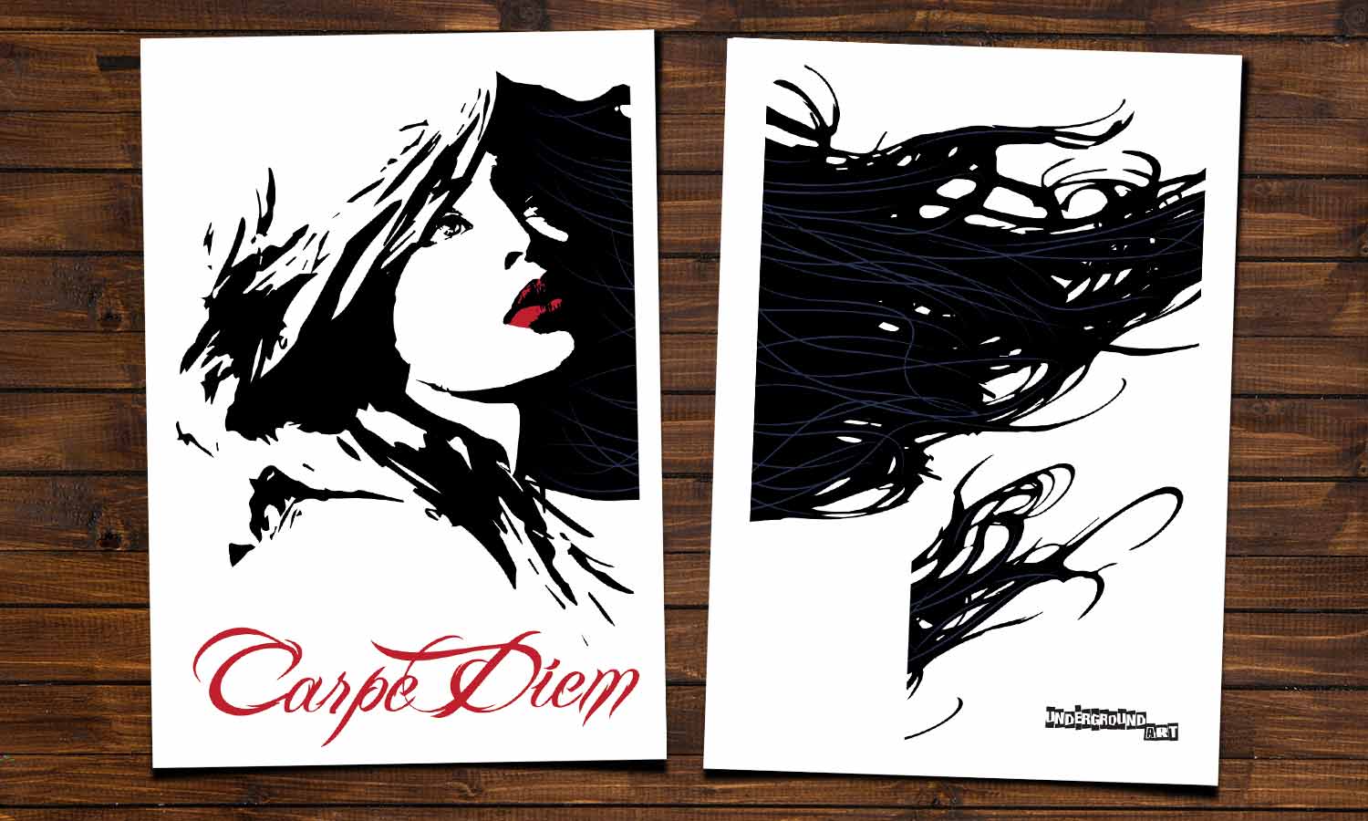 Wandaufkleber Carpe diem - WS082 - life-decor.de