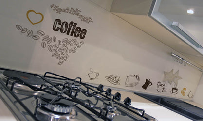 Wandaufkleber Kaffe - M20 - life-decor.de