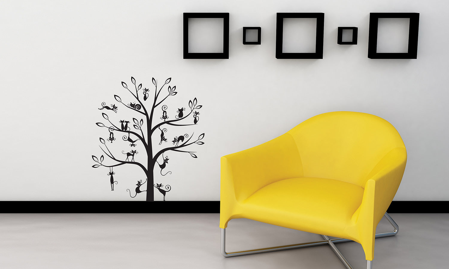 Wandaufkleber Kratzbaum - WS059 - life-decor.de