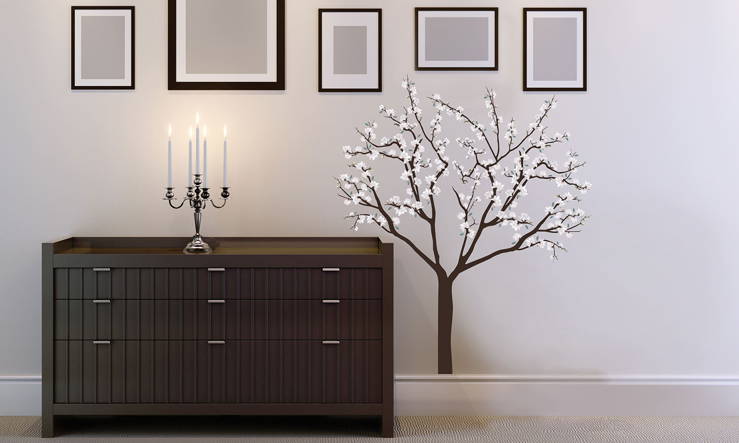 Wandaufkleber Magnolie - WS058 - life-decor.de