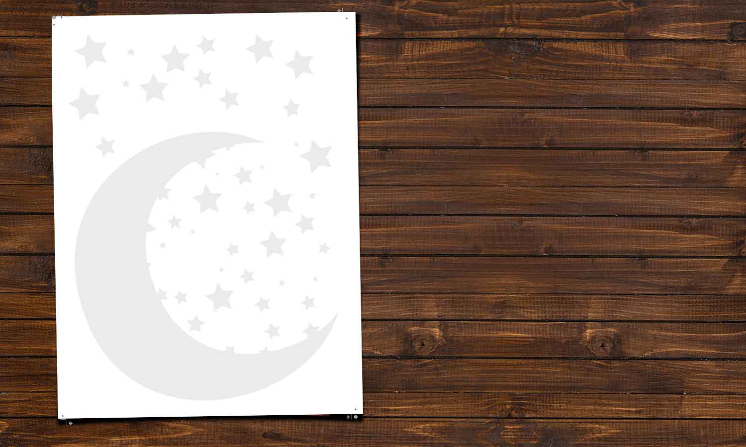 Wandaufkleber  Sterne und mond - VCS107 - life-decor.de