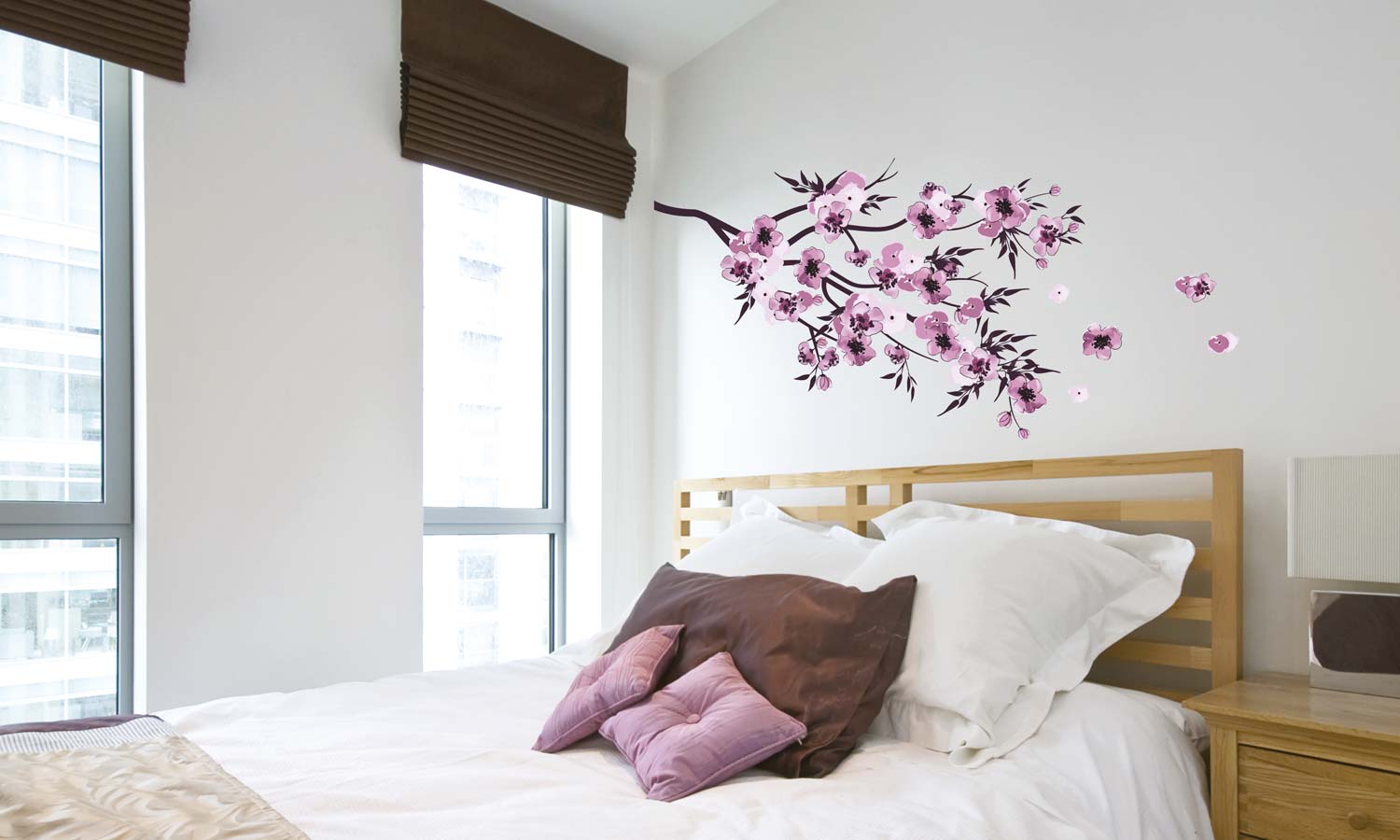 Wandaufkleber Fleurs - WS053 - life-decor.de