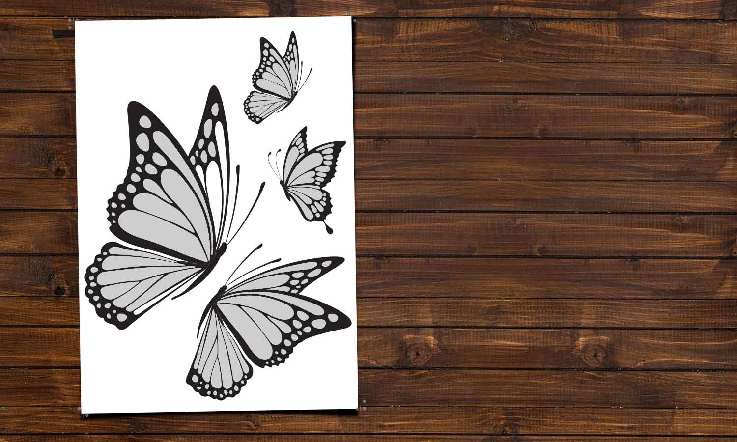 Wandaufkleber Schmetterling - M11 - life-decor.de