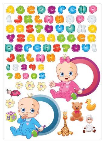 selbstklebender Aufkleber für ein Fahrrad  - kinder - life-decor.de