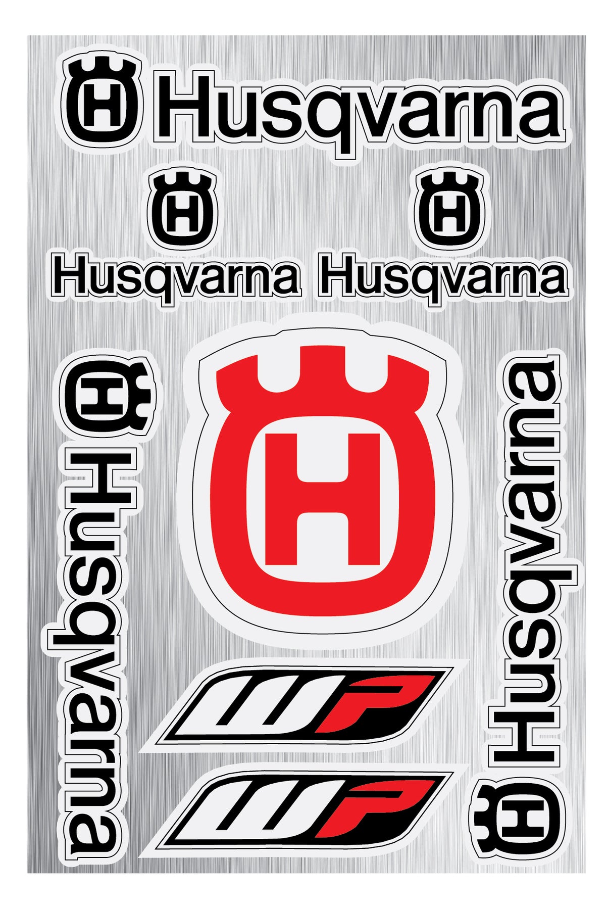Husqvarna  aufkleber für motoren - life-decor.de
