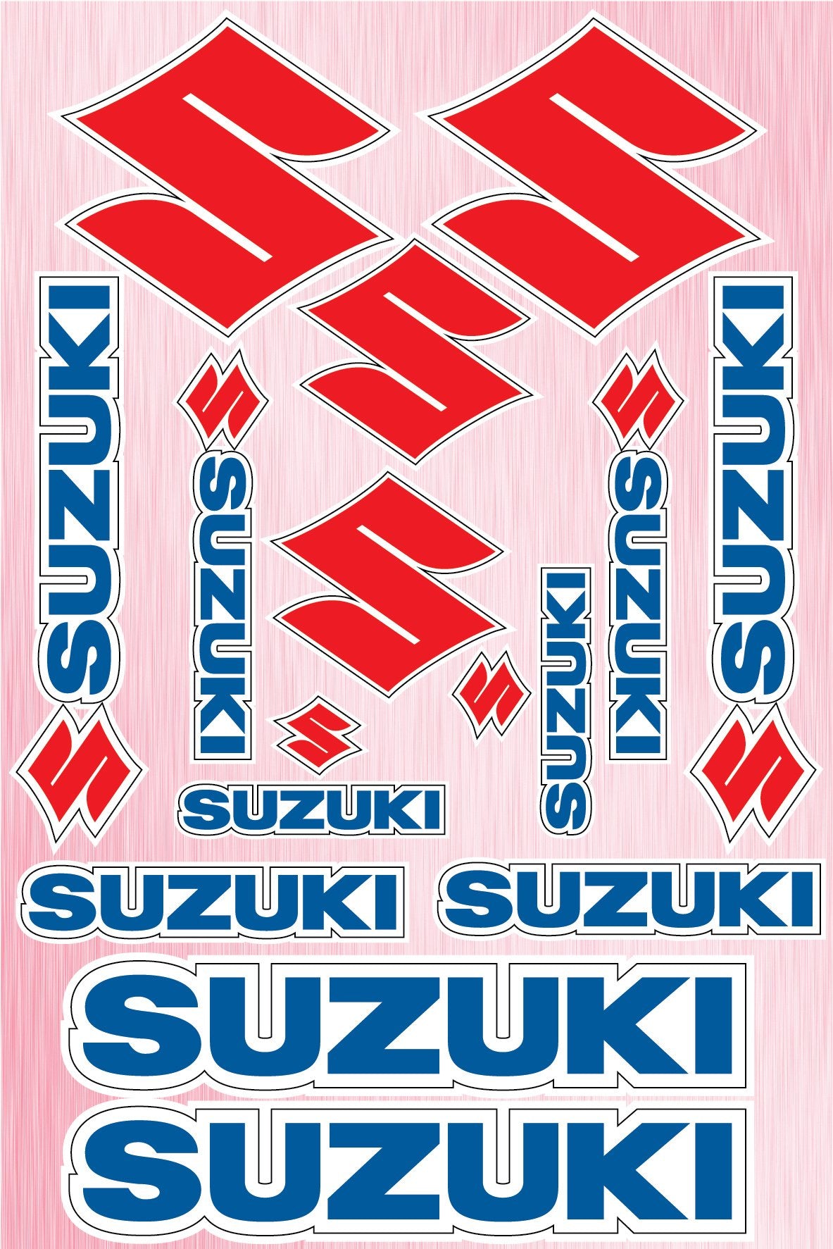 Suzuki aufkleber für motoren - life-decor.de