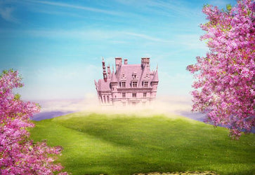 PVC Fototapete Fairy Tale Landscape – ECO Wandbild Selbstklebende Tapete – 3D Vinyl Wandsticker XXL  SW164 - life-decor.de