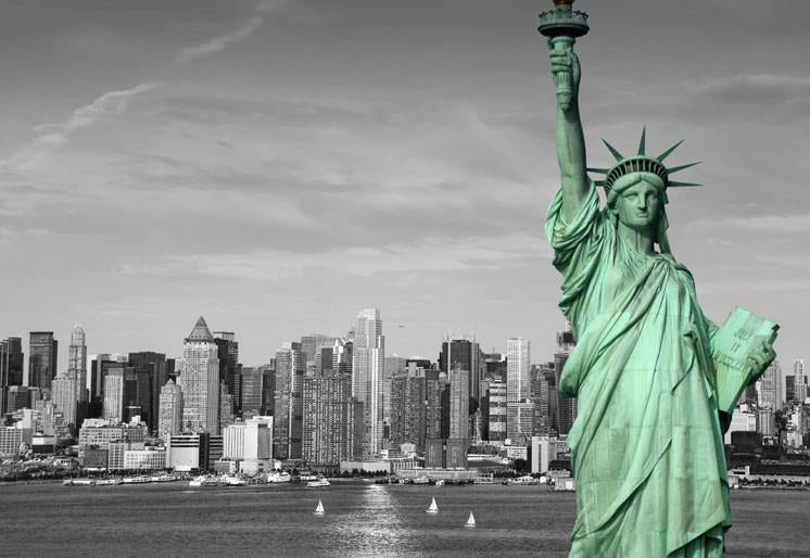 PVC Fototapete New York – ECO Wandbild Selbstklebende Tapete – 3D Vinyl Wandsticker XXL  SW034 - life-decor.de