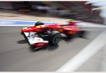 PVC Fototapete Grand Prix Formula 1 – ECO Wandbild Selbstklebende Tapete – 3D Vinyl Wandsticker XXL  SW142 - life-decor.de
