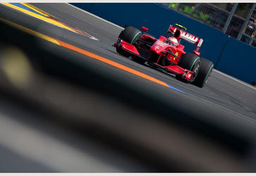 PVC Fototapete Formula 1 – ECO Wandbild Selbstklebende Tapete – 3D Vinyl Wandsticker XXL  SW144 - life-decor.de