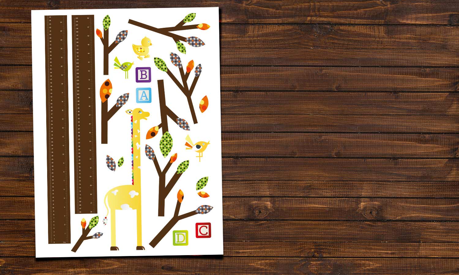 Wandaufkleber Giraffe - VCS102 - life-decor.de