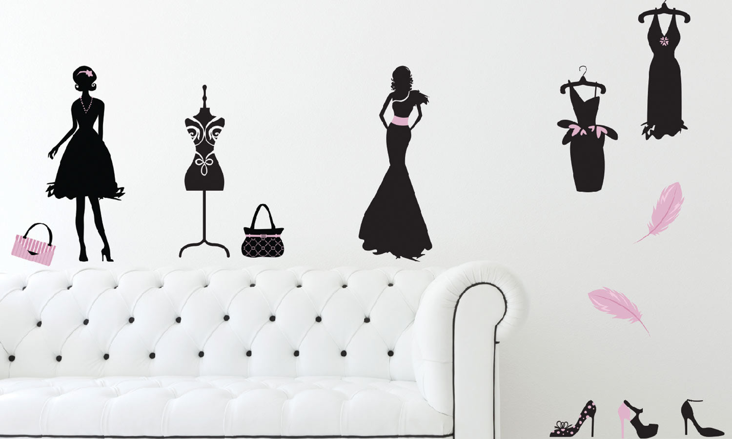 Wandaufkleber  Mode - DWS005 - life-decor.de