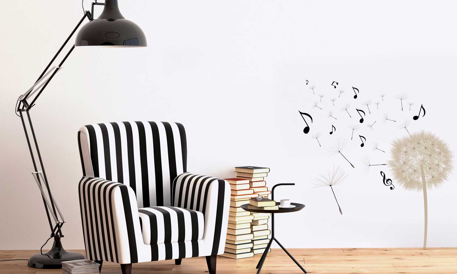 Wandaufkleber Lowenzahn - M30 - life-decor.de